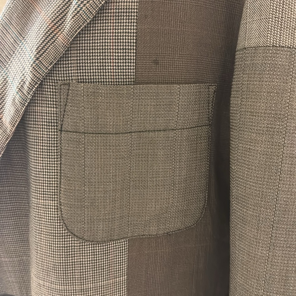 Over sized patch work blazer - Picture 5 of 8